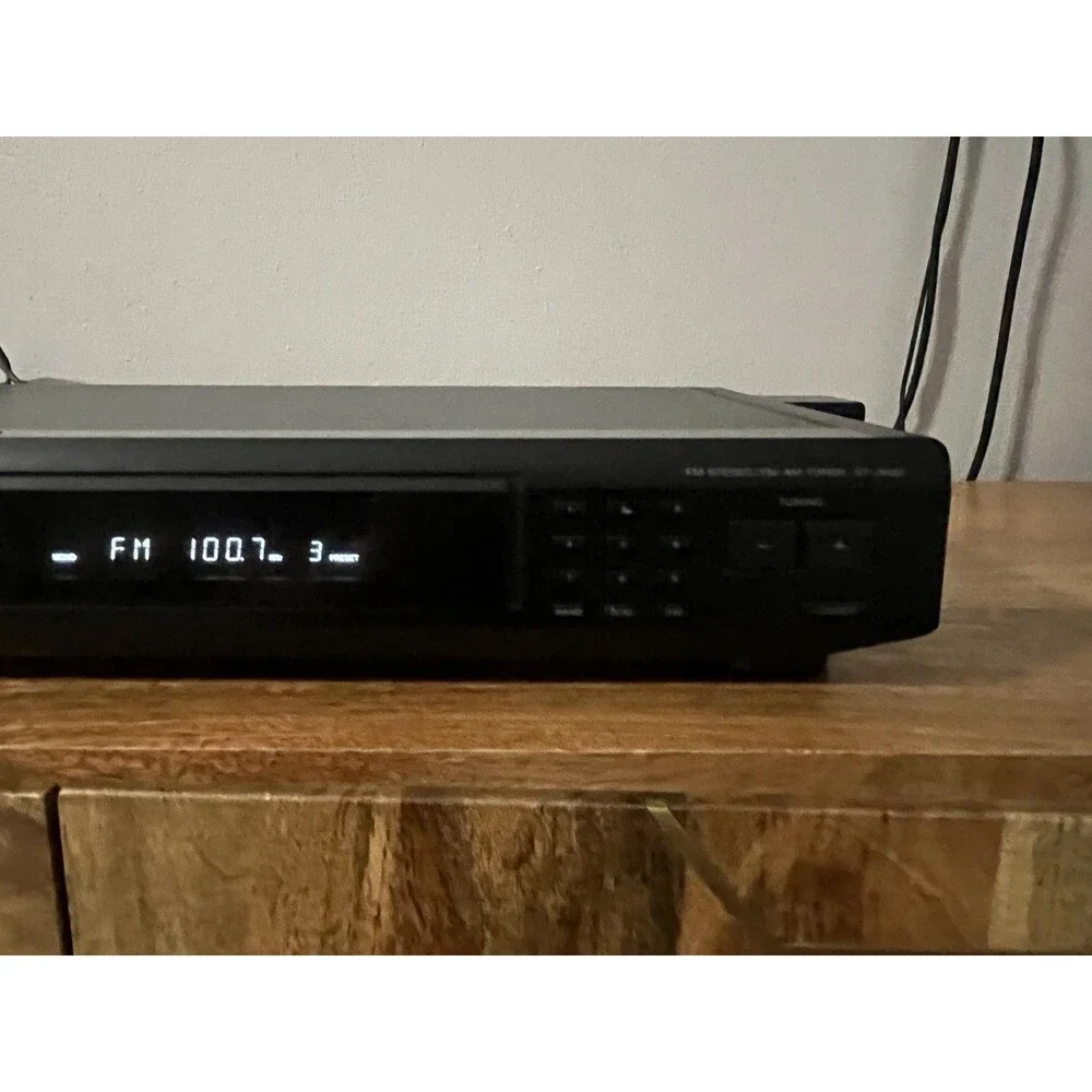Sony ST-JX661 AM/FM Stereo Tuner Quartz Lock Digital Synthesizer TESTED WORKING